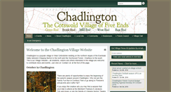 Desktop Screenshot of chadlington.com