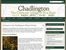Tablet Screenshot of chadlington.com